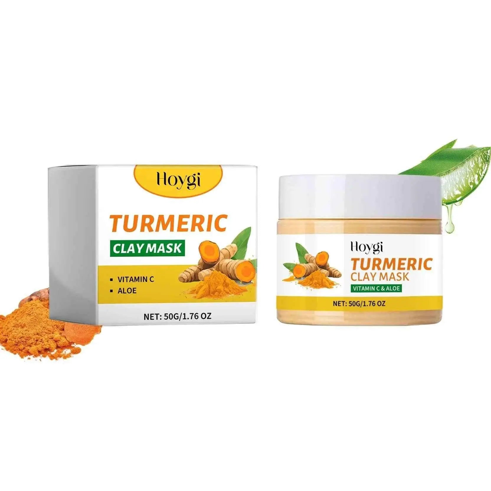 Hoygi Turmeric Mud Mask – Pore Cleanse & Hydrate+ Vit C