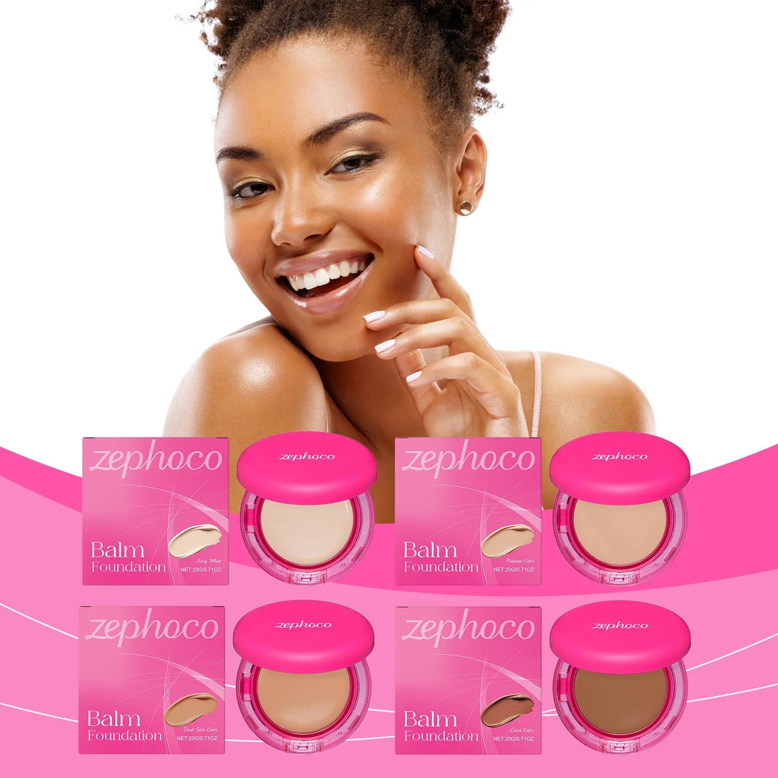 Zephoco Hydrating Light Foundation for Dry Skin Glow - My Vixen Vault