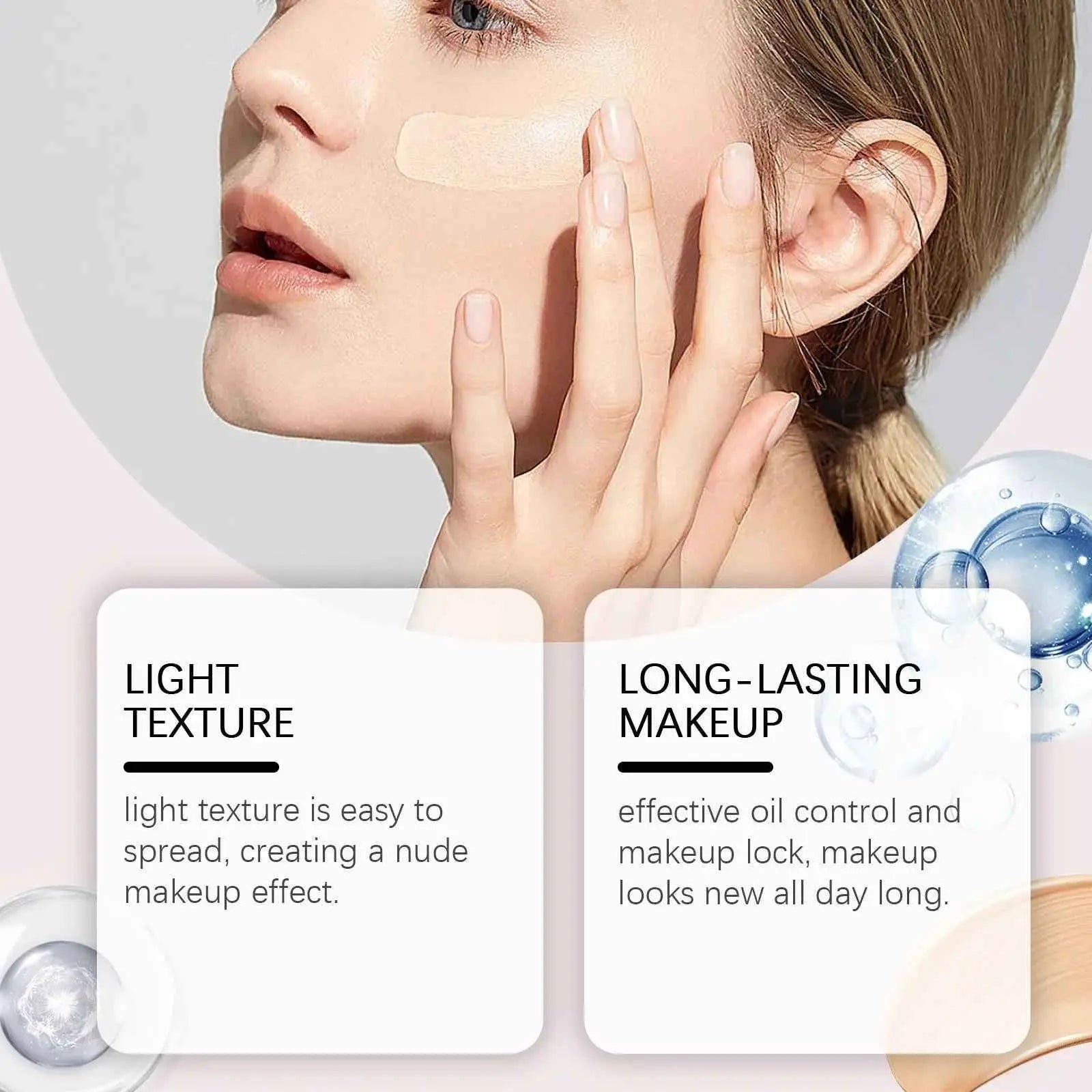 GlideGlow Nude: Vitamin E Lightweight Foundation