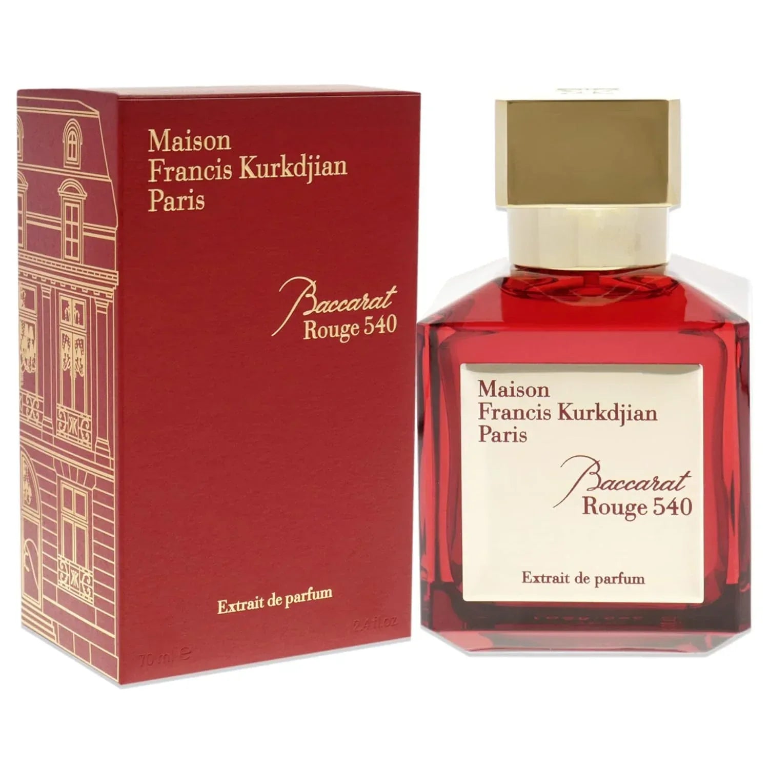 Maison Francis Kurkdjian Baccarat Rouge 540 Pure Perfume, 2.3 Fluid Ounces | A Luxurious Timeless Fragrance | The Best Christmas - My Vixen Vault