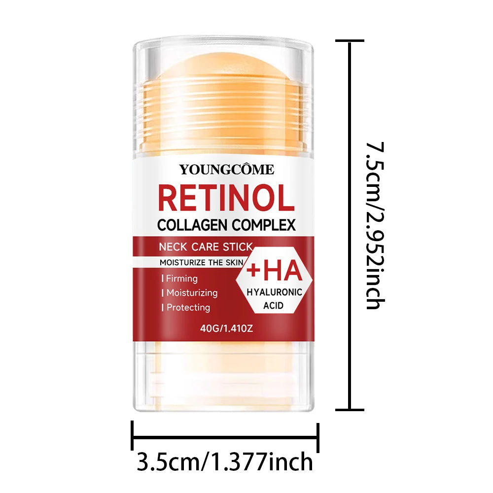Retinol Face and Neck Treatment Bar with Firming Elasticity Improve Loose Skin Lotion Moisturizes and brightens skin products - Beauty Collection Studio