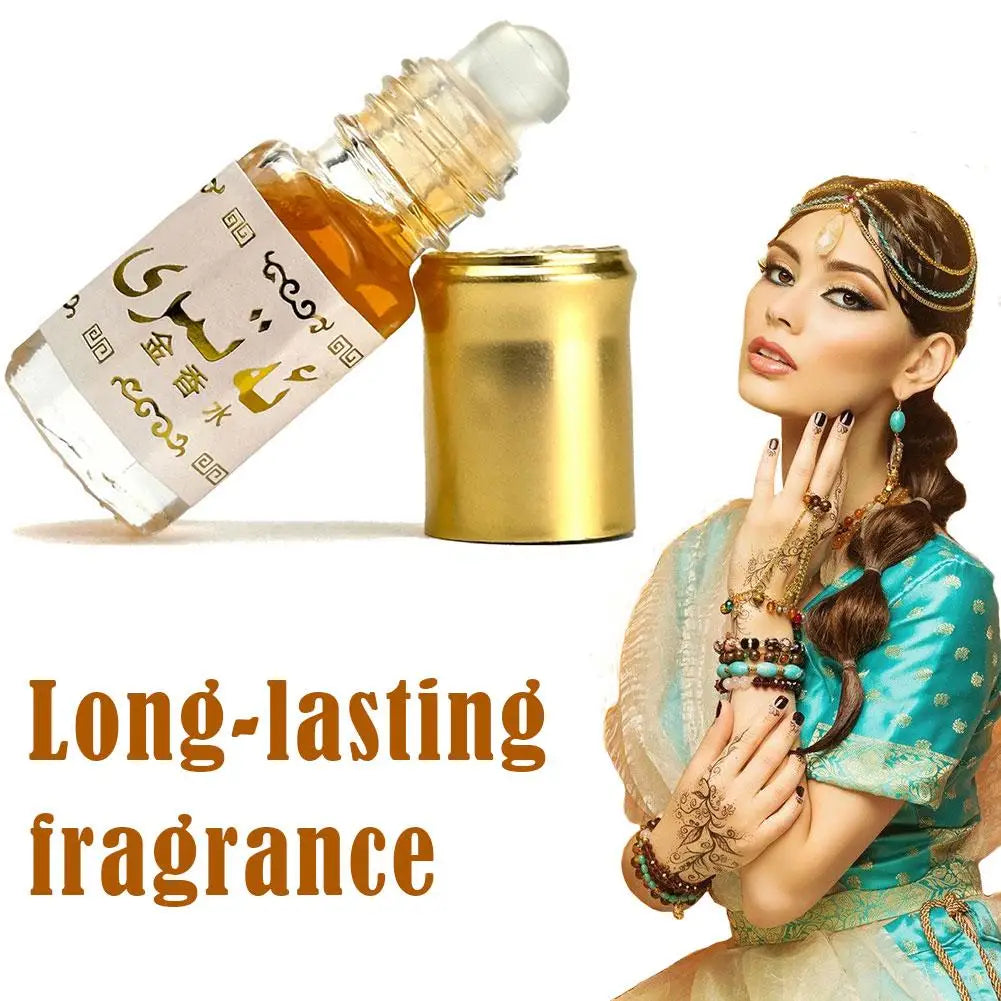 Middle Eastern Roller Perfume Dubai Arab Essential Oil Unique Charm Fragrance Portable Lasting Fragrance Pheromone Perfume Beauty Collection Studio