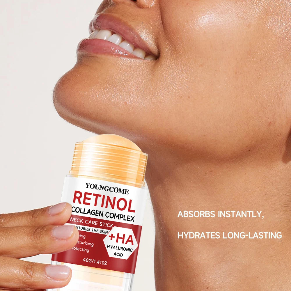 Retinol Face and Neck Treatment Bar with Firming Elasticity Improve Loose Skin Lotion Moisturizes and brightens skin products - Beauty Collection Studio