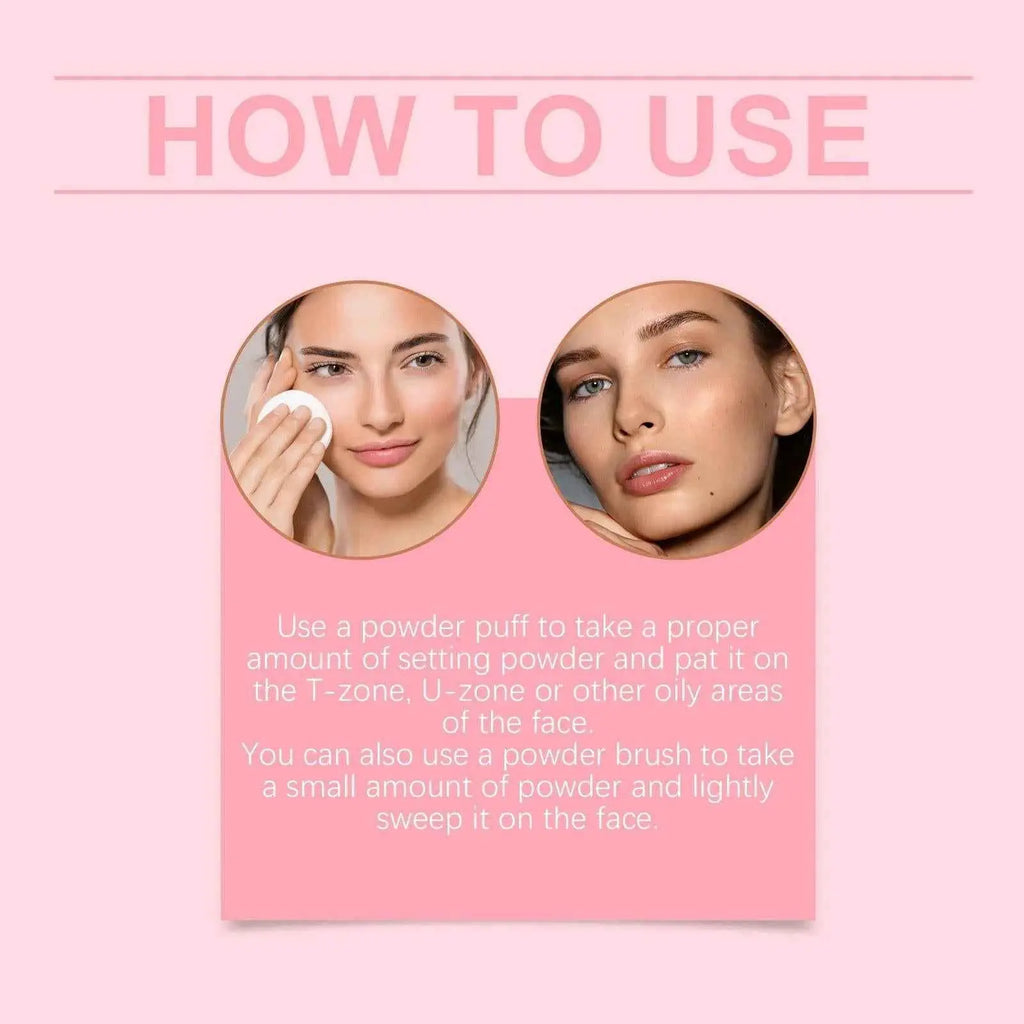 Eelhope Matte Orange Powder & Brush – Long Lasting Finish