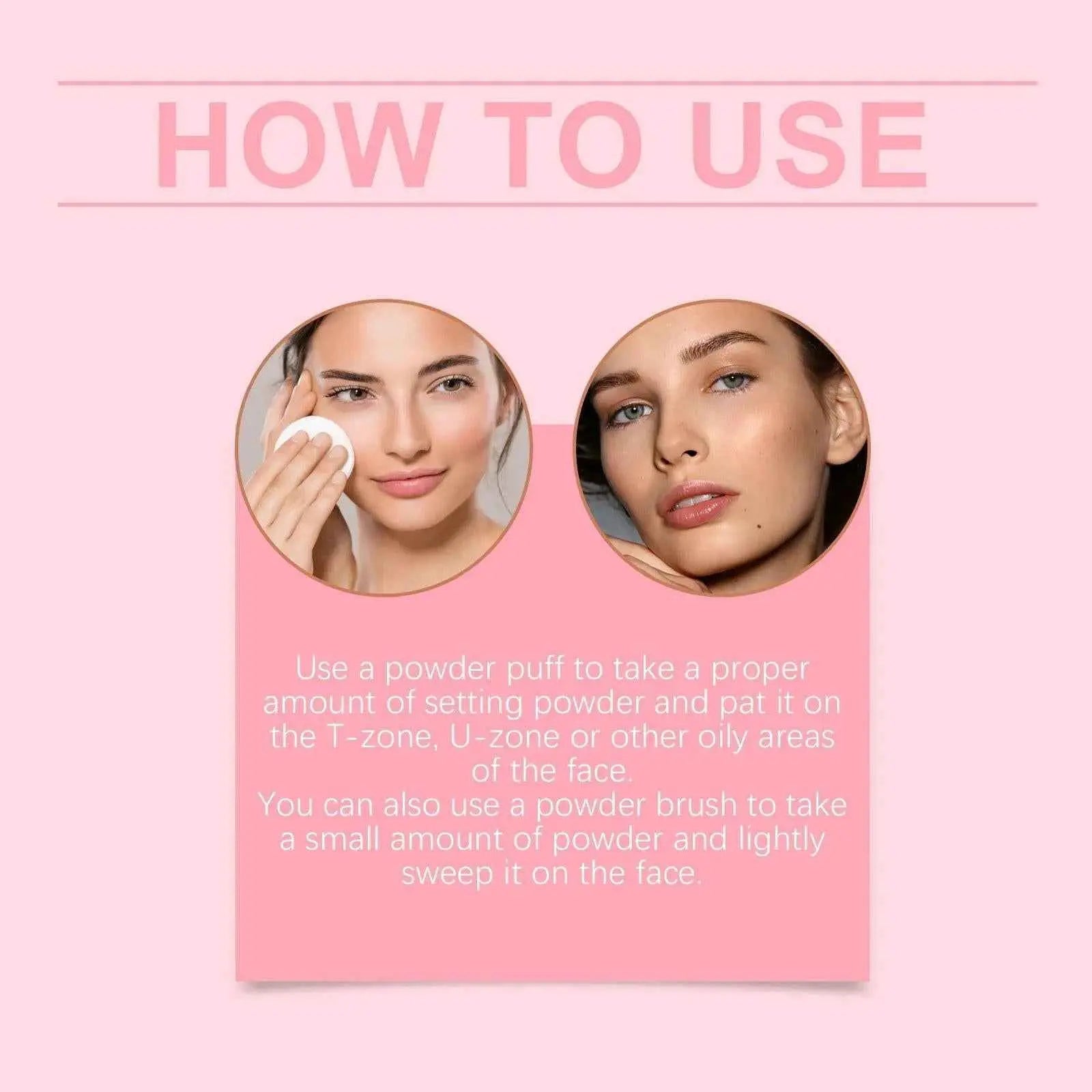 Eelhope Matte Orange Powder & Brush – Long Lasting Finish