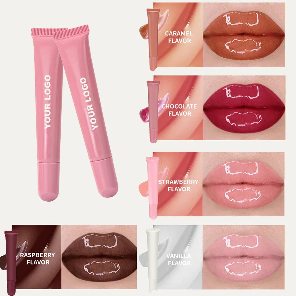 Custom logo Best Hyaluronic Acid Cherry Lip Plumper Tinted Natural Arnica Ip Balm Vegan Private Label - My Vixen Vault