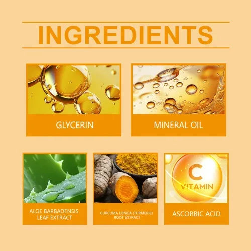 Hoygi Turmeric Essential Oil Gently Moisturizes Firming And Brightening Facial To Improve Dry Skin Care - My Vixen Vault