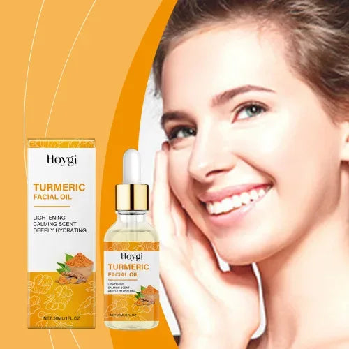 Hoygi Turmeric Essential Oil Gently Moisturizes Firming And Brightening Facial To Improve Dry Skin Care - My Vixen Vault