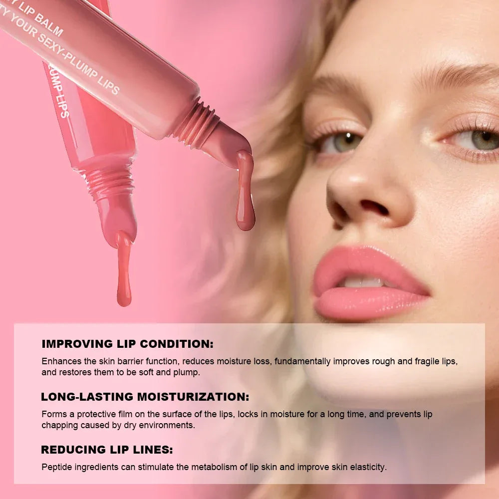 Custom logo Best Hyaluronic Acid Cherry Lip Plumper Tinted Natural Arnica Ip Balm Vegan Private Label - My Vixen Vault