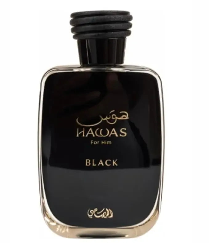 Rasasi Hawas Black for Men - 3.38 oz EDP Spray - My Vixen Vault