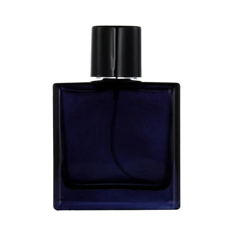 B033-30 Classic 30mL Black Ink Glass Design Portable Perfume Bottles with Silver Spray-Head Screw Cap Cologne Packaging Carton - My Vixen Vault