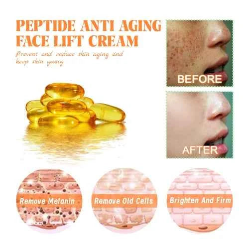 EELHOE Vitamin C Anti Aging Face Lift  Hydrating Firming Smooth Skin Moisturizing Contractive Pore Facial Cream