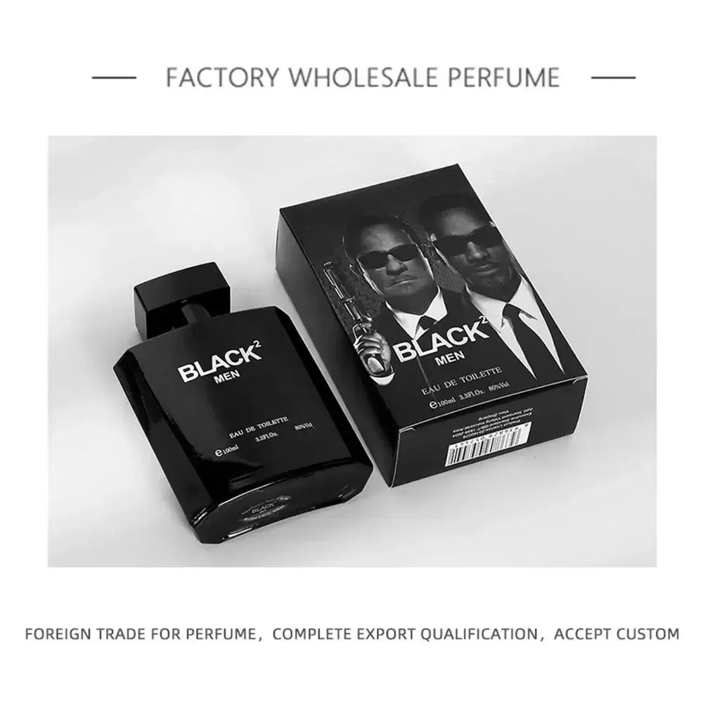 Wholesale 100ml Perfume Natural Eau De Toilette Long-lasting Fragrance Black Bottle Men's Perfume - My Vixen Vault - 
