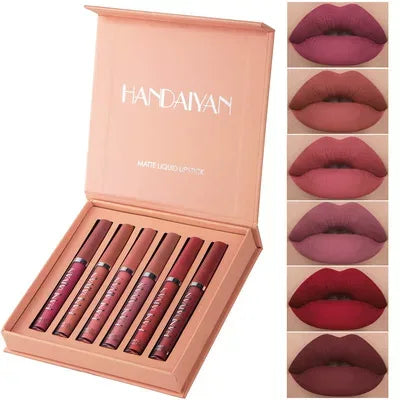 Sets Chocolate Dark Tea Fashion Matte Lip Gloss - My Vixen Vault