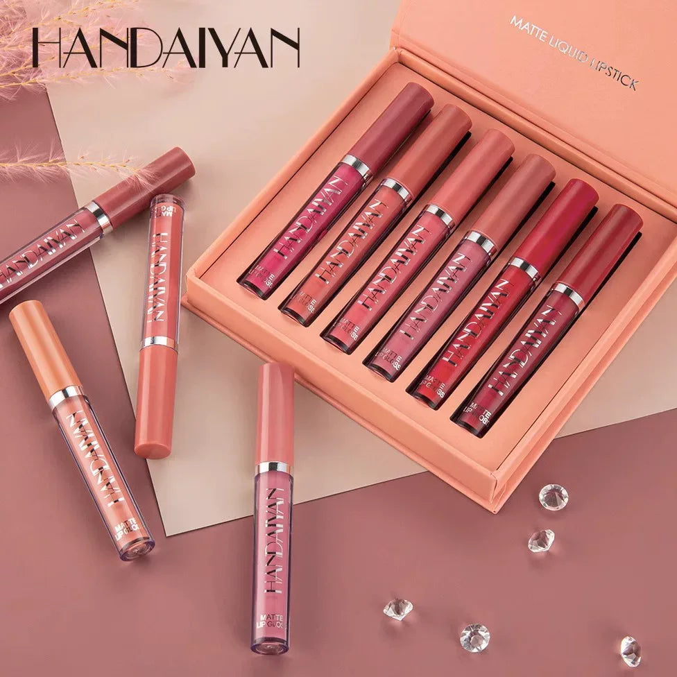 Sets Chocolate Dark Tea Fashion Matte Lip Gloss - My Vixen Vault