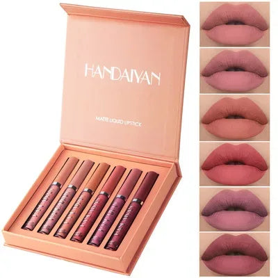 Sets Chocolate Dark Tea Fashion Matte Lip Gloss - My Vixen Vault