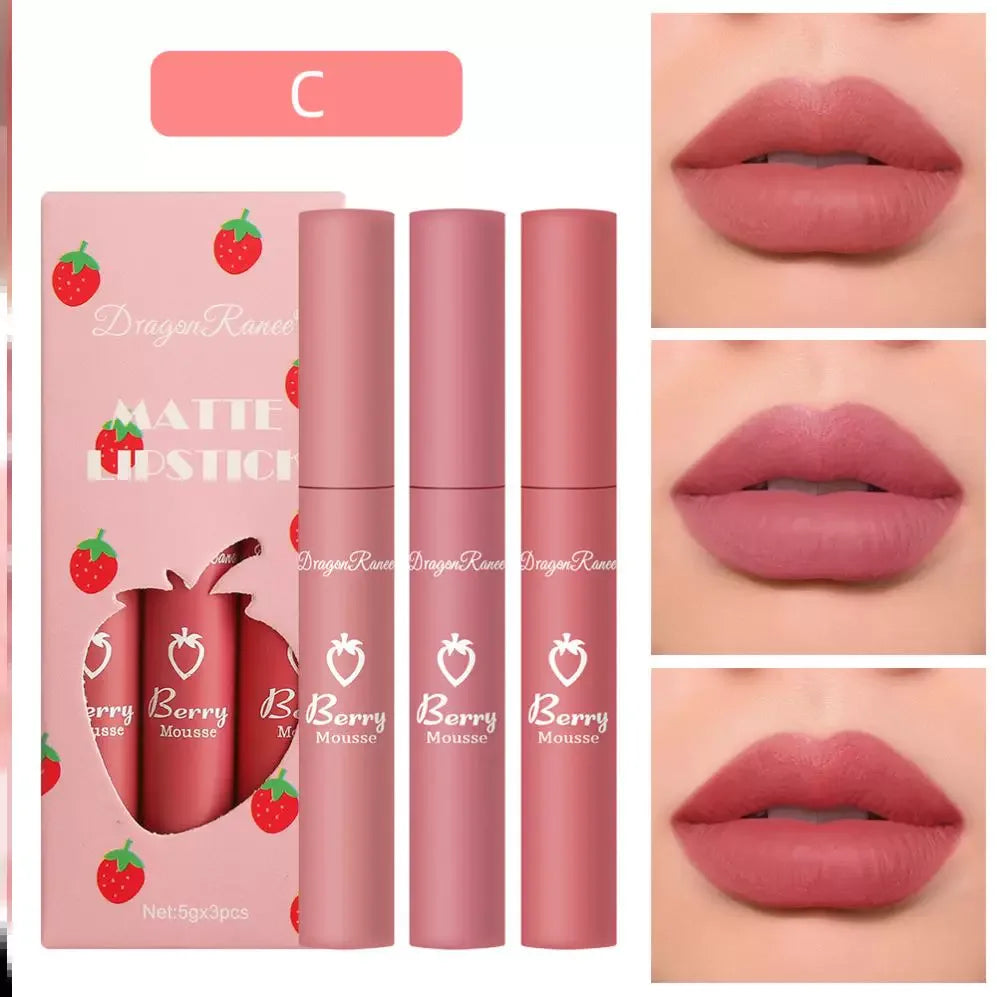 6Pcs Matte Lip Gloss Set Liquid Lipstick Waterproof Long - My Vixen Vault