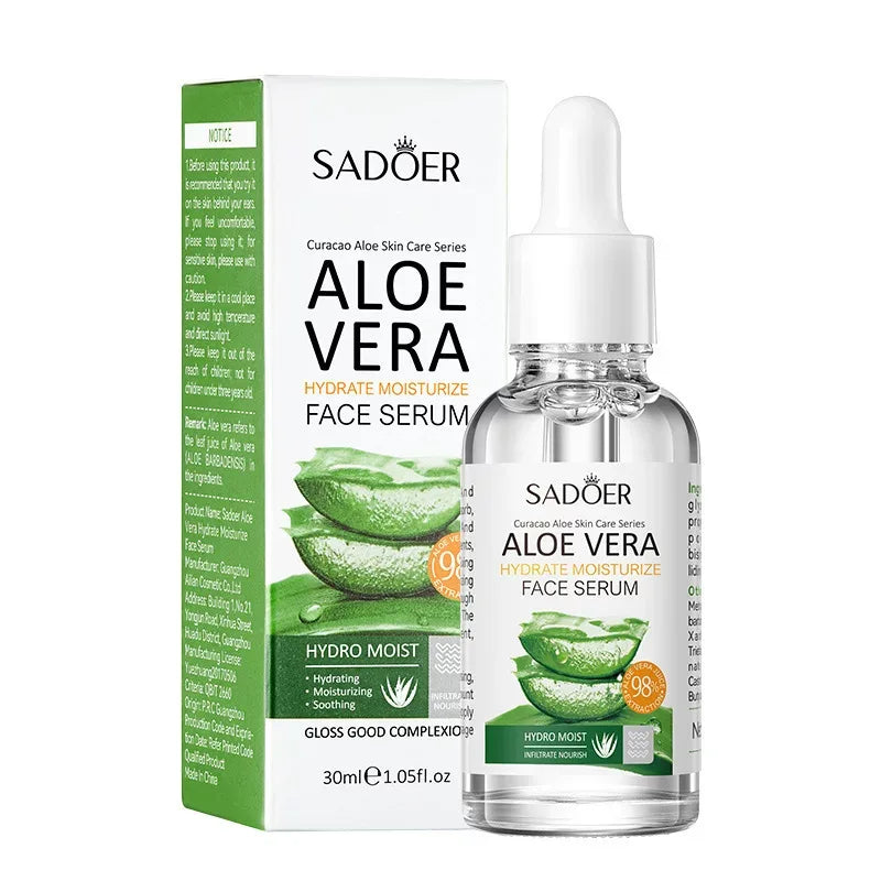 Aloe Vera Skin Repair Set: Cleanse, Hydrate, Moisturize.