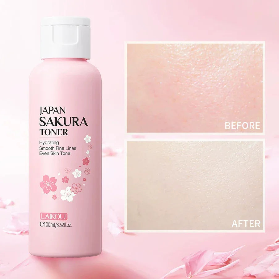 Laikou Laikou Japanese Cherry Blossoms Toner Lotion Sakura Toner Lotion Moisturizing Hydrating Genuine Article - My Vixen Vault