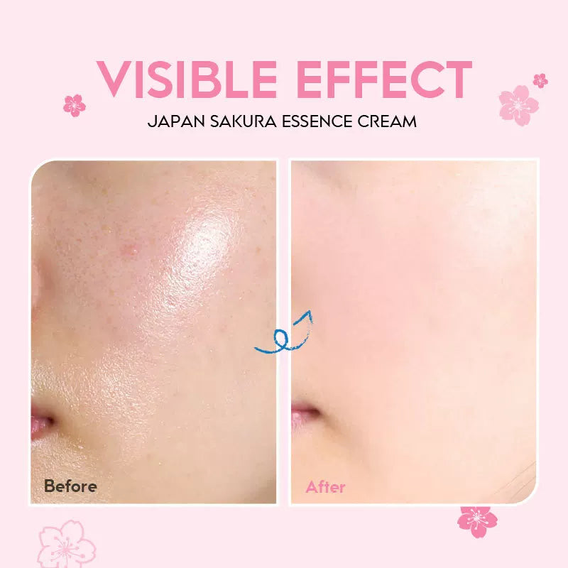 Laikou Sakura Essence Face Cream Laikou Japanese Cherry Blossoms Face Cream Moisturizing Hydrating Genuine Article - Beauty Collection Studio