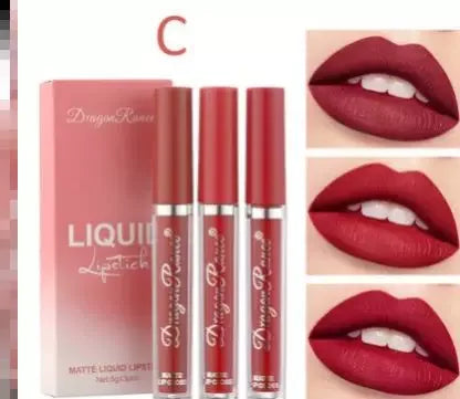 6Pcs Matte Lip Gloss Set Liquid Lipstick Waterproof Long - My Vixen Vault