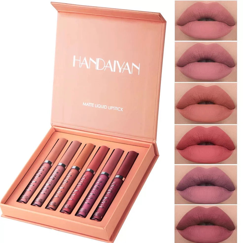 Sets Chocolate Dark Tea Fashion Matte Lip Gloss - My Vixen Vault