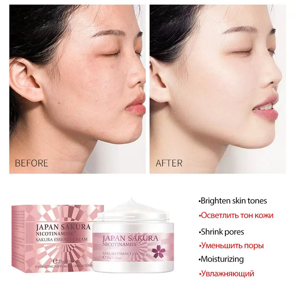 Skincare Product Sakura Set Whitening Cream 24k Serum Skin C - Beauty Collection Studio