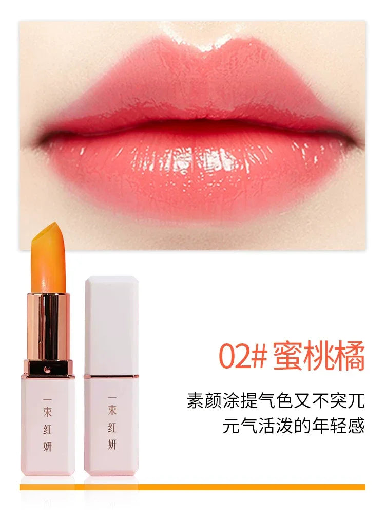 Carrot Color-Changing Lipstick for Pregnant Women, Long-Lasting Moisturizing, Non-Fading, Non-Stick Cup, Moisturizing and Hydrating for Women, Prevents Dryness and Cracking - My Vixen Vault