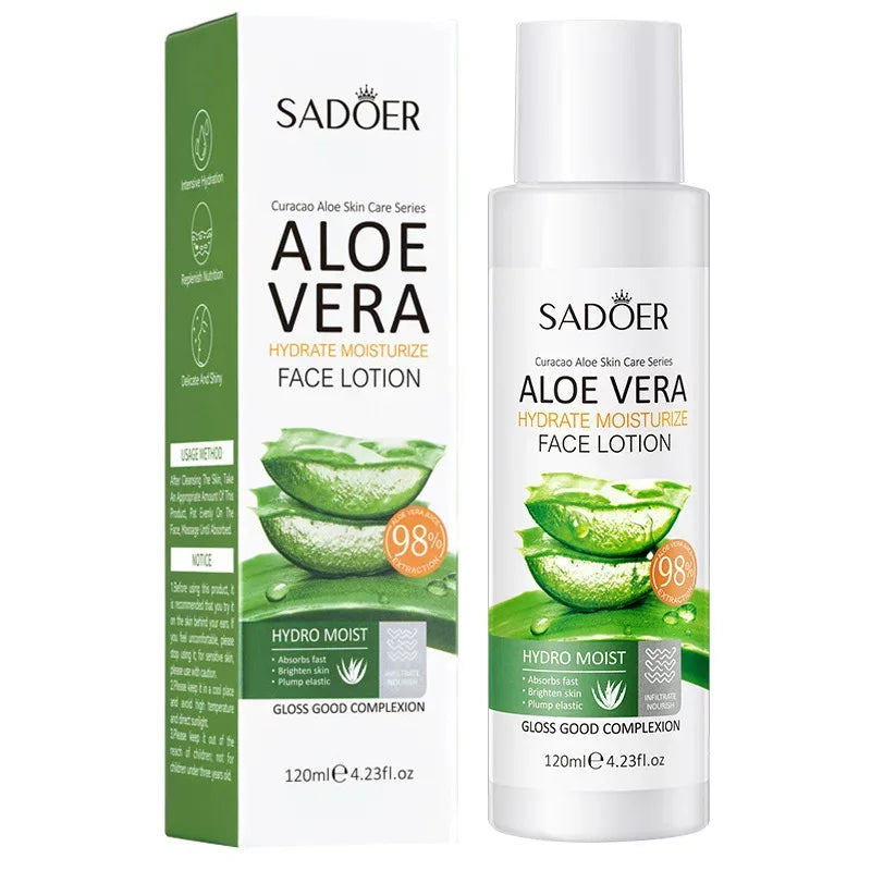 Aloe Vera Skin Repair Set: Cleanse, Hydrate, Moisturize.