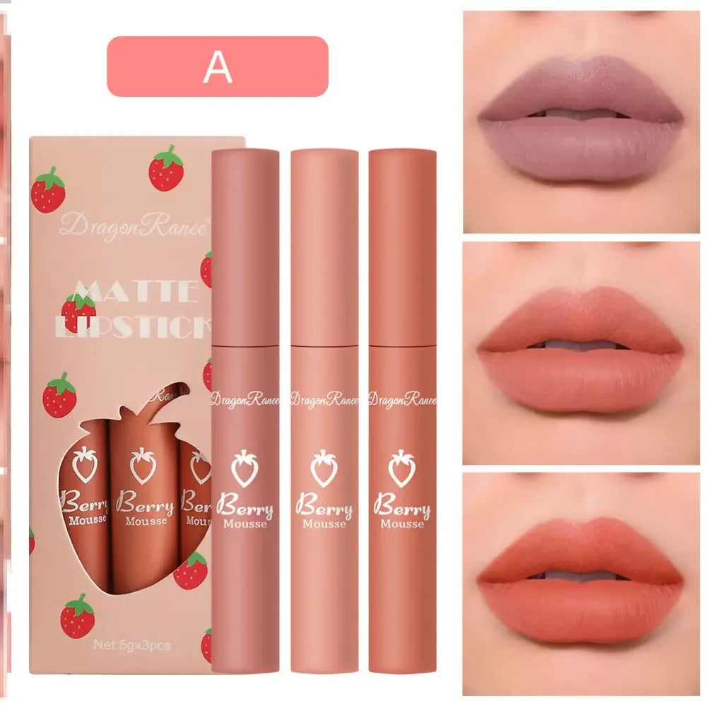 6Pcs Matte Lip Gloss Set Liquid Lipstick Waterproof Long - My Vixen Vault