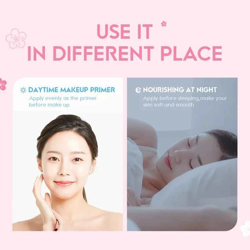 Laikou Sakura Essence Face Cream Laikou Japanese Cherry Blossoms Face Cream Moisturizing Hydrating Genuine Article
