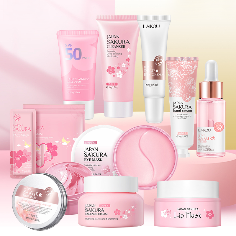 Skin Care Kit Moisturizing Eye Mask Sunscreen Face Cleansing - Beauty Collection Studio