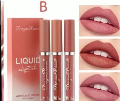6Pcs Matte Lip Gloss Set Liquid Lipstick Waterproof Long - My Vixen Vault