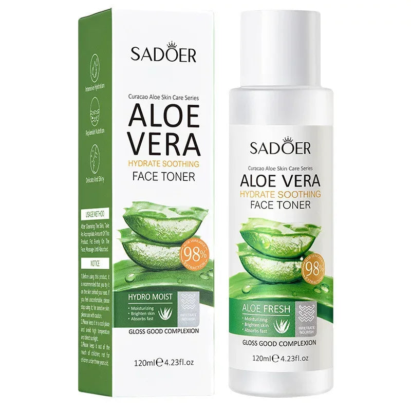 Aloe Vera Skin Repair Set: Cleanse, Hydrate, Moisturize.
