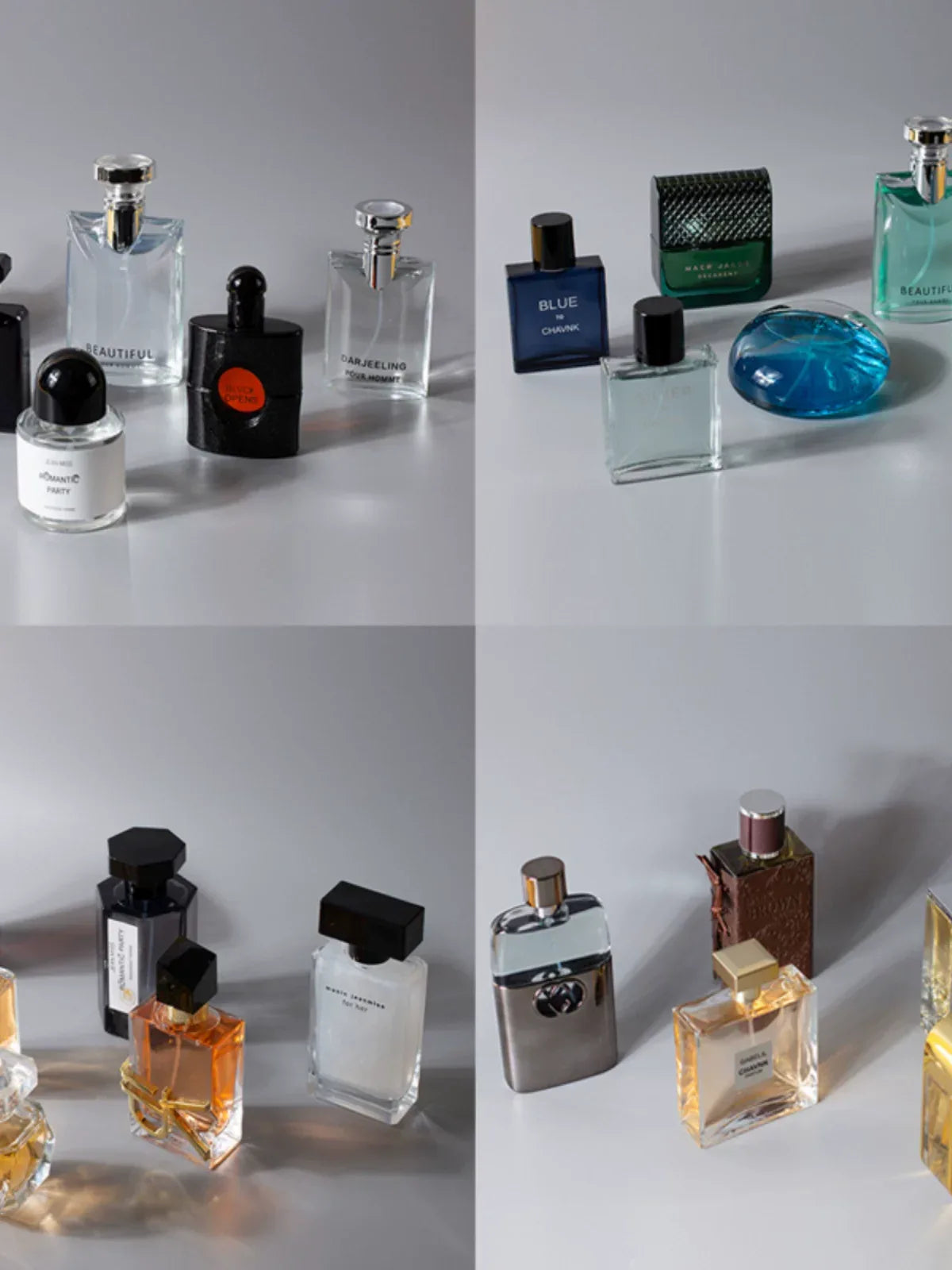 Model Room Men Women's Artificial Perfume Fragrance Props Big Brand Perfume Ornament Accessible Luxury Dressing Table Solution Decoration - My Vixen Vault