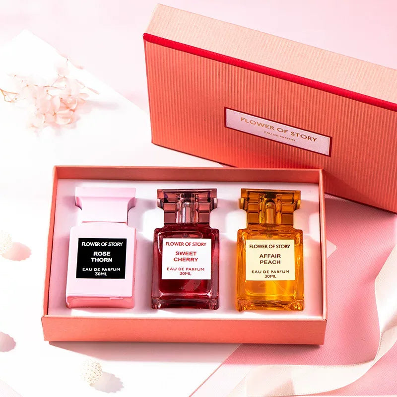 French Big Brand Perfume Kit Gift Box Little Red Book Recommendation Sets Long-Lasting Light Perfume Fragrance Sample Hand Gift Girlfriends' Gift - My Vixen Vault