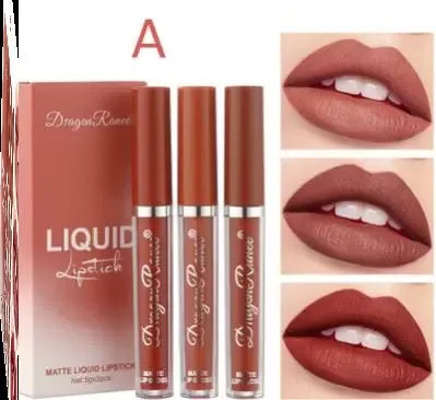 6Pcs Matte Lip Gloss Set Liquid Lipstick Waterproof Long - My Vixen Vault