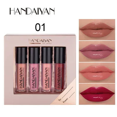 Sets Chocolate Dark Tea Fashion Matte Lip Gloss - My Vixen Vault