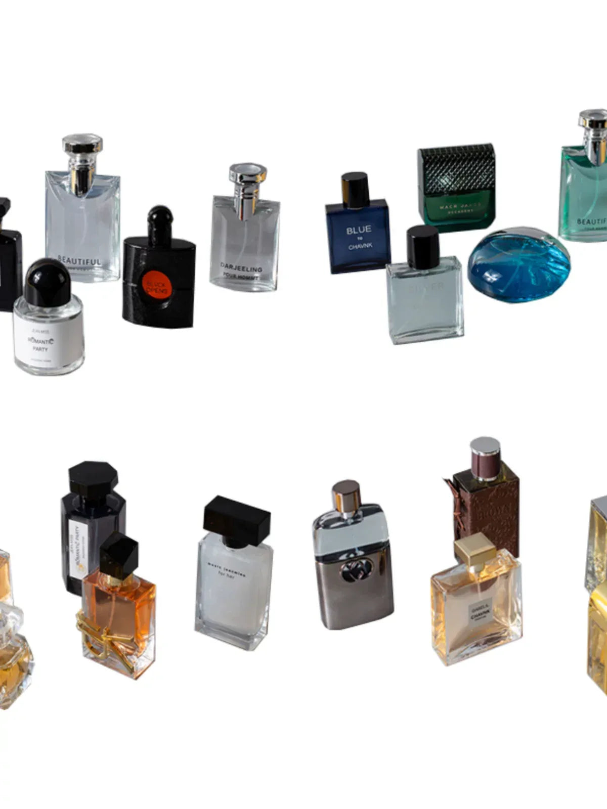 Model Room Men Women's Artificial Perfume Fragrance Props Big Brand Perfume Ornament Accessible Luxury Dressing Table Solution Decoration - My Vixen Vault