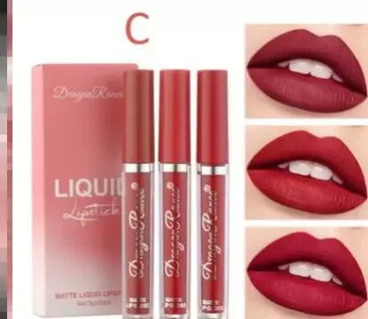 6Pcs Matte Lip Gloss Set Liquid Lipstick Waterproof Long - My Vixen Vault