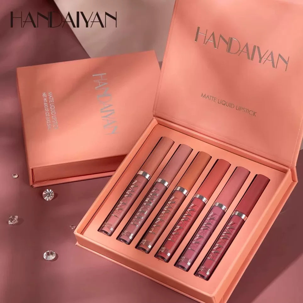 Sets Chocolate Dark Tea Fashion Matte Lip Gloss - My Vixen Vault