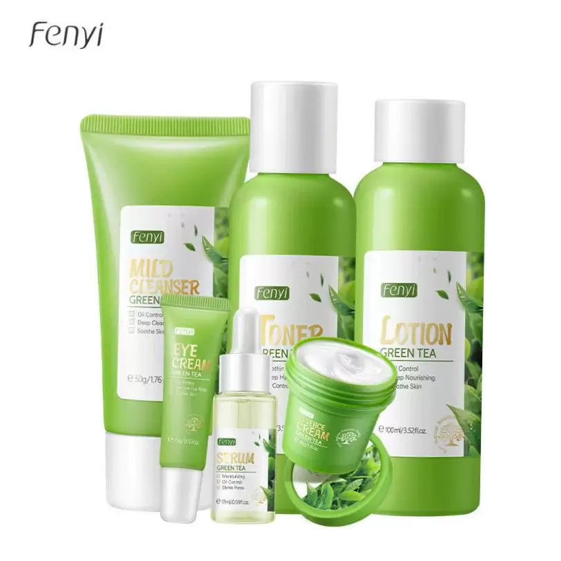 Green Tea Skincare Set for Women Plant Skin Care Routine Skin Care - My Vixen Vault