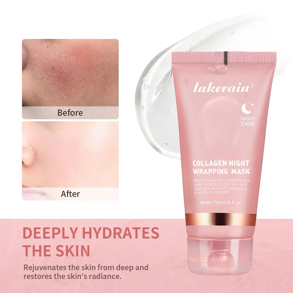 GlowWrap: Hydrating Collagen Night Peel-Off Mask - My Vixen Vault