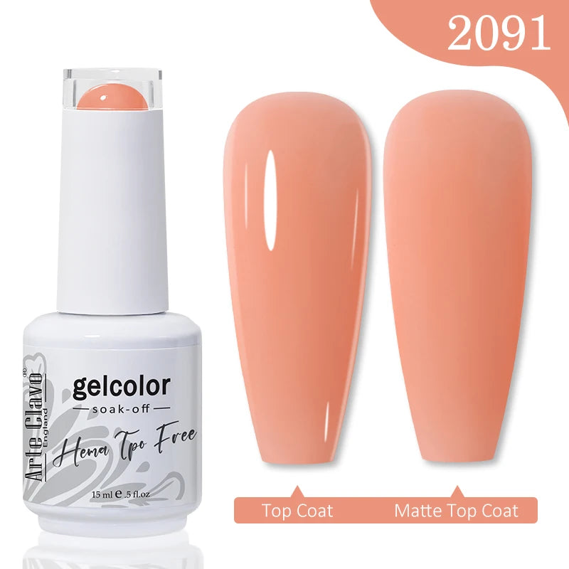 Arte Clavo Hema Free TPO Free UV Gel Nail Polish Semi-Permanent Nail Art Manicure Soak off Nail Varnish Nail Supplies - Beauty Collection Studio