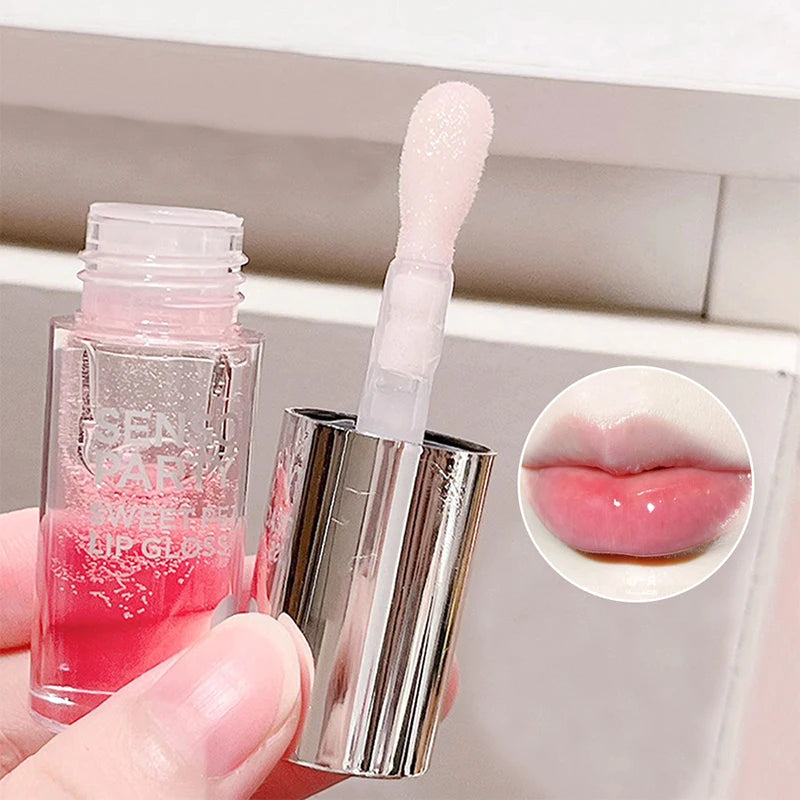 Sweet fruit pulp Toot Lip Gloss Fade lip lines moisturizing Lip oil New lipstick - Beauty Collection Studio