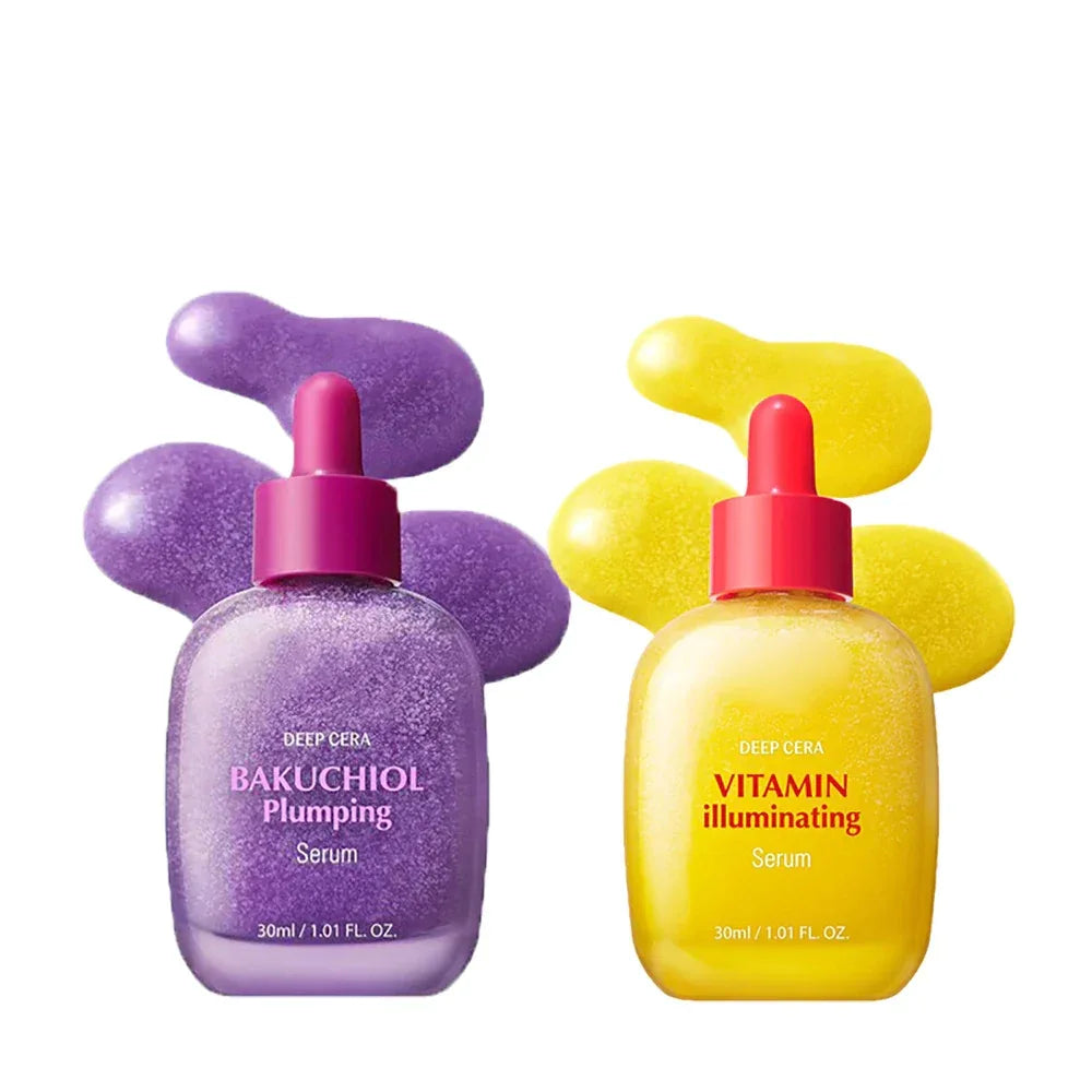 Vitamin whitening serum, niacinamide vitamin C serum, bakuchiol plumping serum, shrink pores, reduce wrinkles, and lift skin - My Vixen Vault