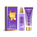 Christmas Body Care Gift Set, Fragrance Body Lotion & Perfume Spray, Holiday Party Long Lasting Scent.