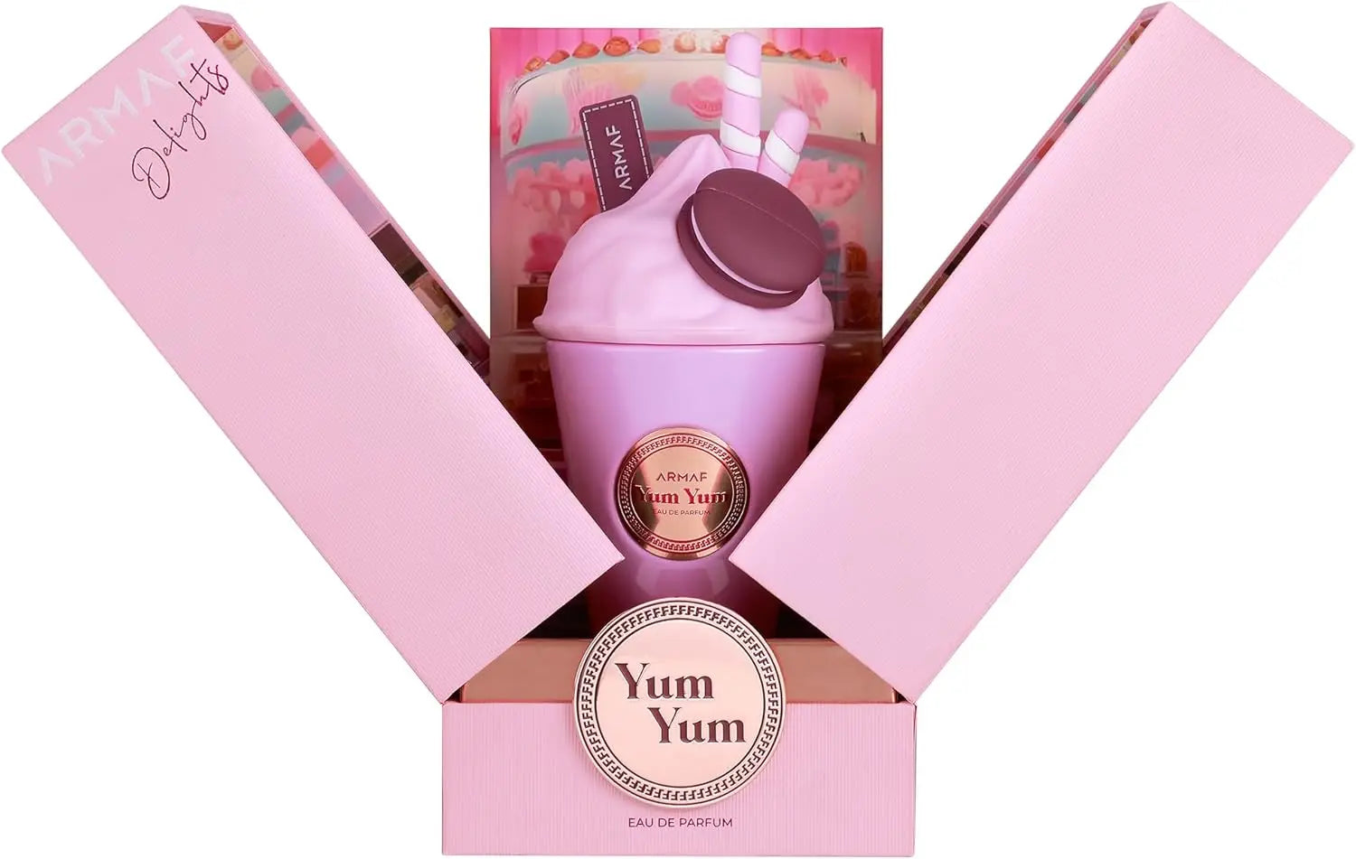 Armaf Delights Yum Yum EDP 100ml Sweet Fruity Floral Long Lasting Perfume Ideal Holiday Gift for Women - Beauty Collection Studio
