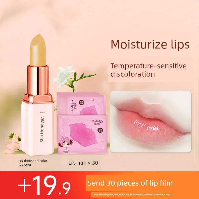 Carrot Color-Changing Lipstick for Pregnant Women, Long-Lasting Moisturizing, Non-Fading, Non-Stick Cup, Moisturizing and Hydrating for Women, Prevents Dryness and Cracking - My Vixen Vault