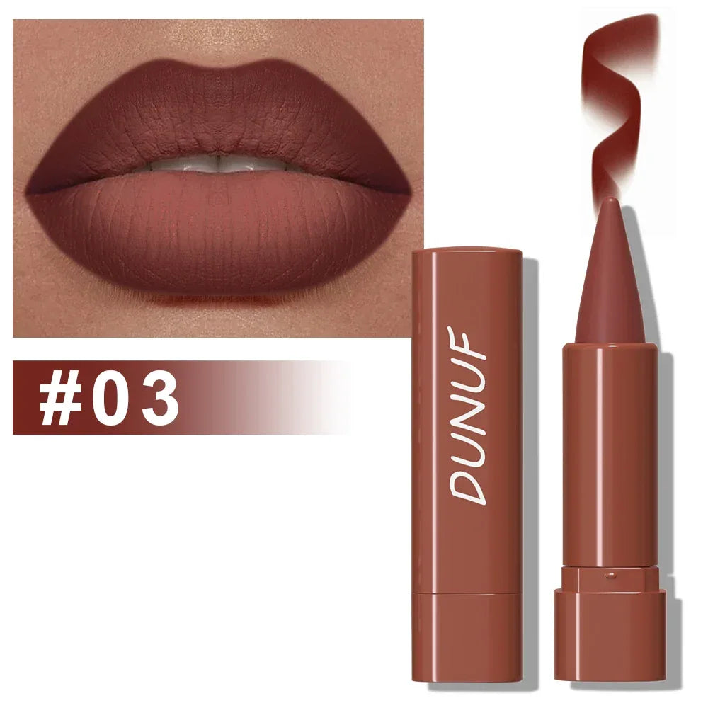 Gradient Lip Liner Pen with Matte Velvet Finish Smooth Application Lipstick for Defined and Elegant Lips - My Vixen Vault